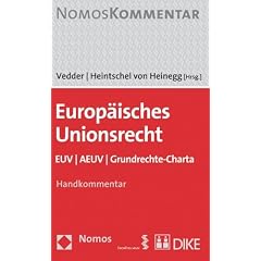 Europ�isches Unionsrecht: EUV, AEUV, Grundrechte-Charta - Handkommentar