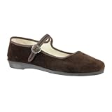 Produkt-Bild: Samt-Ballerina CHINA FLAT brown