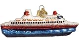 Old World Christmas Ornament Cruise Ship