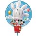 Mickey Mouse Hot Air Balloon Mylar 28