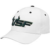 Zephyr South Florida Bulls White DHS Fitted Hat (7 1/8)