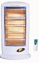 Homefront Eclipse 1600 Watts Oscillating Halogen Heater With Remote Control + Timer Function