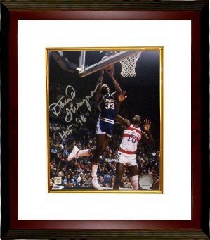 David Thompson Autographed/Hand Signed Denver Nuggets NBA 8x10 Photo HOF 96 Custom Framed