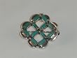 Navajo Turquoise Jewelry Silver Earrings - PN-0003