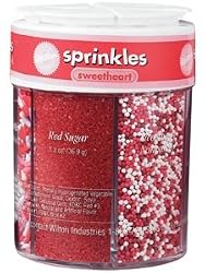 WILTON SWEETHEART 6CELL SPRINKLE MIX 710-738