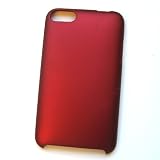 Apple iPod Touch 2nd & 3rd Generation Rubberized Back-Style Hard Case Protective Cover Red