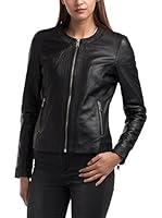 Best Mountain Cazadora Piel Sublime (Negro)