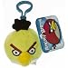 Yellow Bird: Angry Bird ~2.5" Mini-Plush Backpack Clip Series