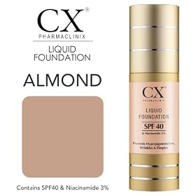 Pharmaclinix CX Liquid Foundation - Almond