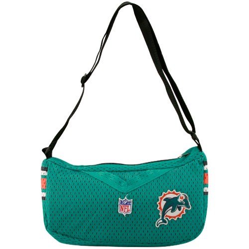 Miami Dolphins Ladies Aqua Football Jersey Purse