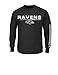 NFL Baltimore Ravens Men's UVH Tee, Black, Large