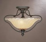 Aged Bronze Patina Semi-Flush 95211-ABP Designer Fountains