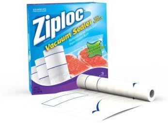 Ziploc Vacuum 3 Roll Pack 8" x 20' | custom-sized bags out of rolls