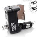 TRANS4M Dual-Port Universal AC / DC RAPID USB Travel Charger for Android Smartphones / Kindle , DX , Nook eBook Readers / Apple iPod, iPhone