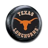 Texas Longhorns Black Spare Tire Cover