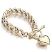 41yi9bO38QL. SL75  NICE STAR CARVED 18K GOLD GEP SOLID FILL 7.7BRACELET