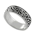 Silver Celtic Pattern Ring