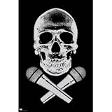 Professionally Plaqued Steez (Skull) Art Poster Print - 24x36 with RichAndFramous Black WoodMounting Professionally Plaqued Steez (Skull) Art Poster Print - 24x36 with RichAndFramous Black WoodMounting