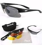 Prescription Rx Pilot Sunglasses With Interchangeable Lenses – Mile High Aviate – Also Suitable for Sports and Leisure Use