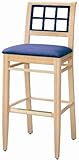 AC Furniture 598 Bar Stool with Upholstered Seat