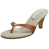 Designer Dresses item: Steve Madden Women's Rapp Thong Sandal,Cognac Leather,6.5 M
