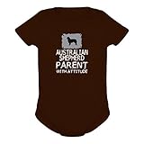 Australian Shepherd parent with attitude ベビーボディ