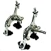 Raleigh Dual Pivot Road Brake Callipers Silver