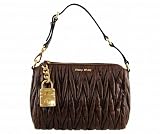 �y���s�A���z�~���E�~���E miu miu �n���h�|�[�` 5N1521 QI9 MATELASSE LUX F0050 NOCCIOLA( �u���E�� )