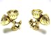 Gold Wine Goblet Cufflinks
