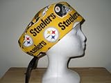 Men's Surgical Scrub Cap, Hat Pittsburgh Steelers Yellow