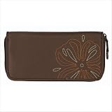 Travelon Rfid Ladies Wallet,Brown,One Size
