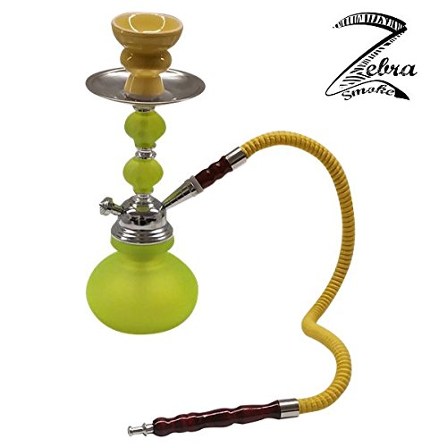 Series: 11" 1 Hose Pumpkin Echo (X3) Hookah Complete Set Complete Set (Yellow)