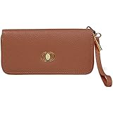 FUNOC&reg; Women Fashion Leather Wallet Button Clutch Purse Lady Long Handbag Bag