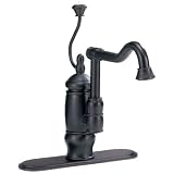 Belle Foret Tumbled Bronze Kitchen Faucet 3 Hole