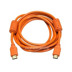 HDMI 1.3a Category 2 Certified Cable 28AWG - 10ft w/Ferrite Cores (Gold Plate...