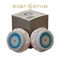 2 Clarisonic Deep Pore Cleansing Brush Head 2 Retail Single Pack Twin Pack in Original Retail Box from Clarisonic