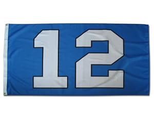 12th Man Seattle Seahawks Blue Flag 3' X 5' Pro Version