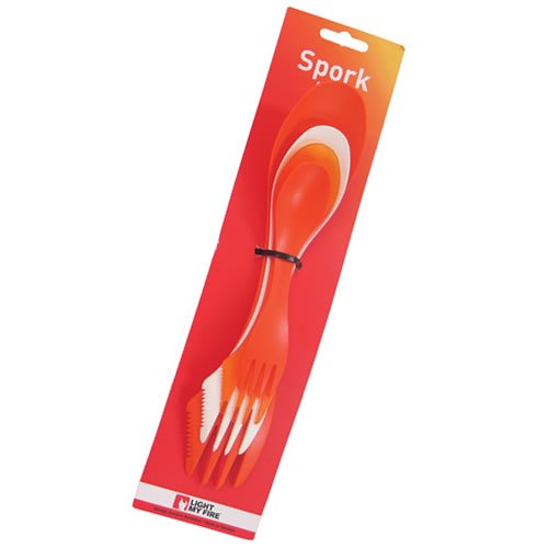 Light My Fire Reise Kombinationsbesteck Spork Messer/Gabel/L&ouml;ffel, orange, Spork family or Preisvergleich