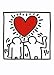 Wedding Invitation Print Poster Art Giclee Keith Haring 20x28