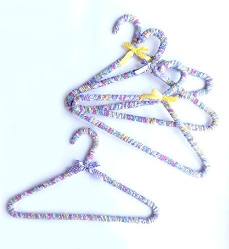 Fabric Covered Clothing Hanger Set Baby