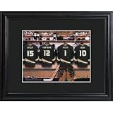 Anaheim Ducks Personalized Locker Room Print with Frame