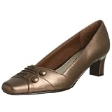 Easy Street Womens Scene Patterned Pump,Bronze,6.5 W