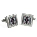 Argyle Cufflinks - available in 4 colors