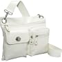 La Diva Angie Small Cross Body Bag (White)