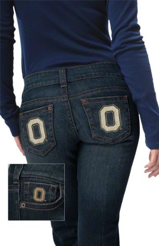 Ohio State Buckeyes Women's Denim Jeans - by Alyssa Milano at Amazon.com