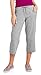 Danskin Now Womens Active Knit Capri (Medium Grey Heather size Large)