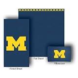 Michigan Wolverines NCAA Sheet Set (Full/Queen)