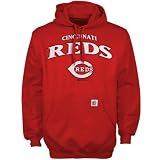 Cincinnati Reds Red Arch Team Name Hoody Sweatshirt