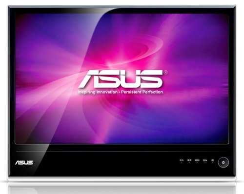 Asus 90LM86101200021C- 55,8 cm (22 Zoll) Widescreen TFT Monitor DVI-D, VGA (Kontrastverhältnis 50000:1, Reaktionszeit 2ms) schwarz