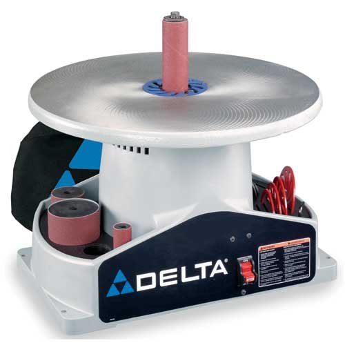 DELTA SA350K Shopmaster Boss 14-Horsepower 1724 RPM Bench top Spindle Sander with Complete Spindle Sander Set